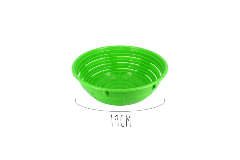 Banneton à pain rond en polypropylène - 19cm