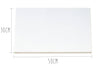 Planche à découper polyéthylène blanc HD500 avec pieds 50x30cm