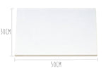 Planche à découper polyéthylène blanc HD500 avec pieds 50x30cm