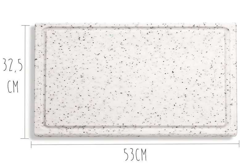 Planche de découpe DICK marbrée 53x32,5x2cm