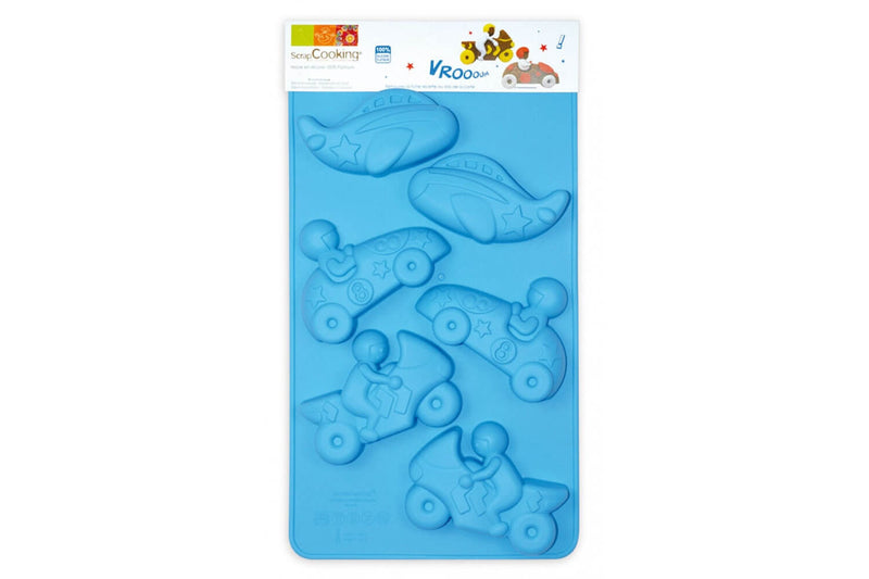 Moule à gâteau Scrapcooking en silicone - Transports