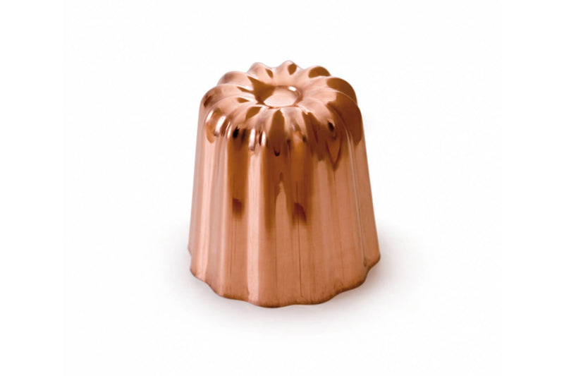 Moule à cannelé De Buyer en cuivre diamètre 55mm