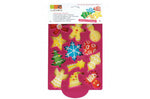Plaque découpoir Scrapcooking en ABS - Multi Noël