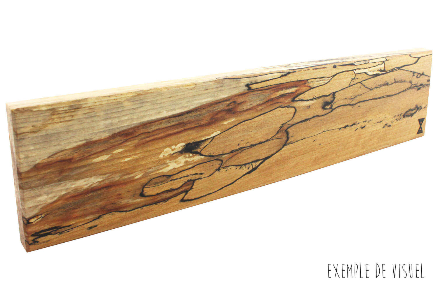 Barre aimantée artisanale Essences Creations en hêtre et résine 50cm - 6 places