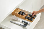 Range-couteaux à 2 niveaux Joseph Joseph DrawerStore Bamboo pour tiroir