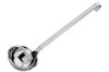 Louche Rösle 23cl en acier inoxydable avec crochet - Diamètre 10cm
