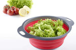 Passoire pliable Westmark ø22cm rouge et grise