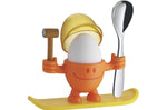 Coquetier enfant WMF McEgg orange avec cuillère