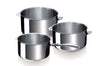 Set de 3 casseroles Beka Evolution en inox 16, 18 et 20cm - Poignée amovible incluse