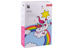 Coffret repas enfants WMF Licorne acier inox 18/10 et porcelaine