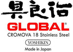 Couteau à légumes japonais Global GS14 lame crantée 15cm