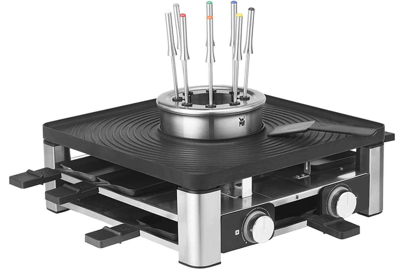 Station Gourmet 3-en-1 WMF Lumero raclette, fondue et grillade
