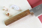 Couteau de chef japonais artisanal Wusaki Migaki G3 21cm