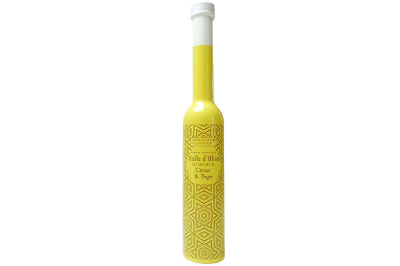 Huile d'olive Savor&Sens Color Block saveur citron thym - 20cl