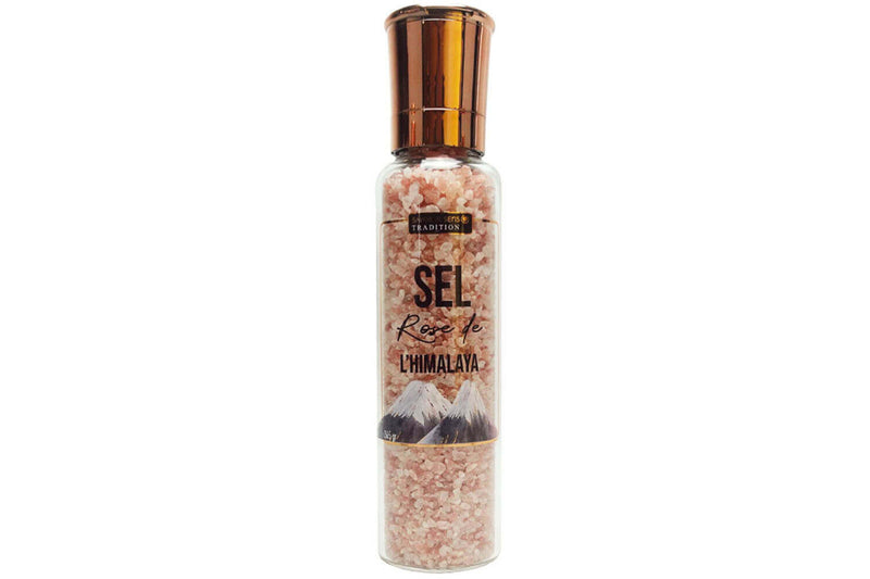 Moulin à sel rose de l'Himalaya Savor&Sens - 365g