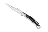 Couteau pliant Laguiole Bougna Baroque 12cm bois marron + tire bouchon
