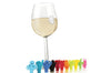 Set de 12 marques-verres Vacu Vin Party People