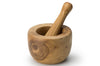 Mortier avec pilon Continenta en bois d'olivier Ø14cm