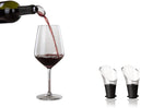 Set de 2 verseurs à vin Vacu Vin noir