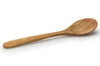 Cuillère à mélanger large ronde Continenta en bois d'olivier 35cm