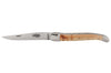Couteau pliant Forge de Laguiole manche en bois de genévrier 12cm