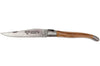 Couteau pliant Laguiole en Aubrac en olivier manche 12cm