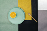 Set de table Asa Selection maïs en cuir végétal 46x33cm