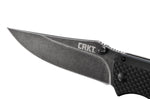 Couteau pliant CRKT BURNOUT 4123K manche en G10 12,5cm