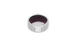 Bague anti-gouttes en acier chromé