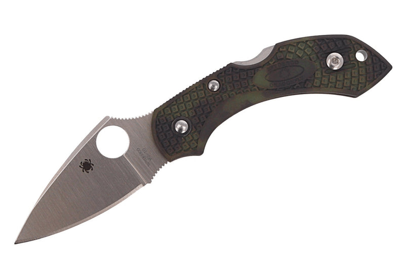 Couteau pliant Spyderco DragonFly 2 Zome Camo C28ZFPGR2 en nylon/fibre de verre 8,5cm