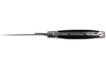 Couteau pliant Laguiole en Aubrac en ébène manche 12cm