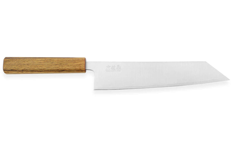 Couteau kiritsuke japonais artisanal Wusaki Migaki G3 21cm