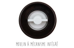 Moulin à poivre et baies dorées Savor&Sens - 210g