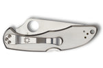 Couteau pliant Spyderco Delica 4 C11S manche inox 10,7cm