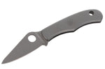Couteau pliant Spyderco Bug C133P manche inox 4,1cm