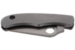 Couteau pliant Spyderco Bug C133P manche inox 4,1cm