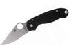 Couteau pliant Spyderco Para 3 C223GP manche en G10 noir 10,9cm