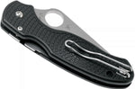 Couteau pliant Spyderco Para 3 C223PBK manche en nylon/fibre de verre noir 10,9cm