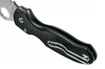 Couteau pliant Spyderco Para 3 C223PBK manche en nylon/fibre de verre noir 10,9cm