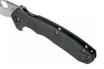 Couteau pliant Spyderco Amalgam C234CFP manche en G10/fibre de carbone noir 13cm