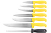 Trousse 6 couteaux de boucher + 1 fusil Pradel Excellence