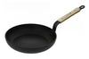 Poêle ronde antiadhésive De Buyer Choc B Bois en aluminium forgé et manche en hêtre - 28cm