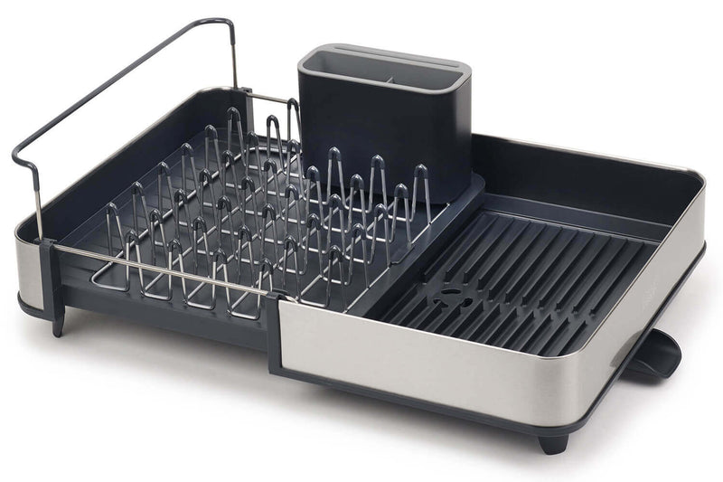 Égouttoir à vaisselle Joseph Joseph Extend Steel en inox extensible gris