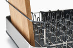 Égouttoir à vaisselle Joseph Joseph Extend Steel en inox extensible gris