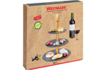 Présentoir 3 étages Westmark Tapas + Friends - 100 mini piques à brochette