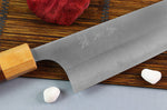 Couteau de chef japonais artisanal Yoshimi Kato AS Nashiji 24cm