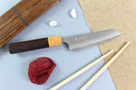 Couteau ko-bunka japonais artisanal Yoshimi Kato AS Nashiji 13,5cm