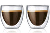Set 2 verres Bodum Pavina 8cl double paroi