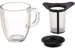 Mug à thé Bodum Yo-Yo Set 35cl en verre avec filtre