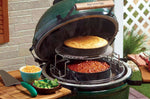 Tablettes latérales en bois d'acacia pour barbecue Big Green Egg Large